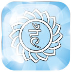 Fifth Chakra Vishuddha with mantra