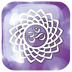 Seventh Chakra Sahasrara with mantra