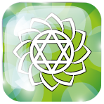 Fourth Chakra Anahata with yantra