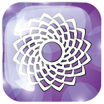 Seventh Chakra Sahasrara with yantra