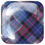 Détail haute précision du tartan Pride of Scotland pour bijouterie